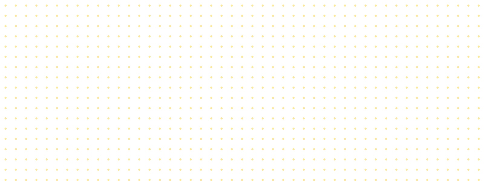 Yellow dot pattern background accent with no text for Milledgeville GA roofing website